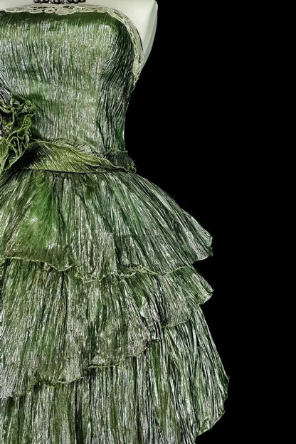 formaldressy-Birthday dress, short dress, green dress, cocktail dress gh6139