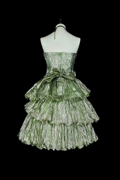 formaldressy-Birthday dress, short dress, green dress, cocktail dress gh6139