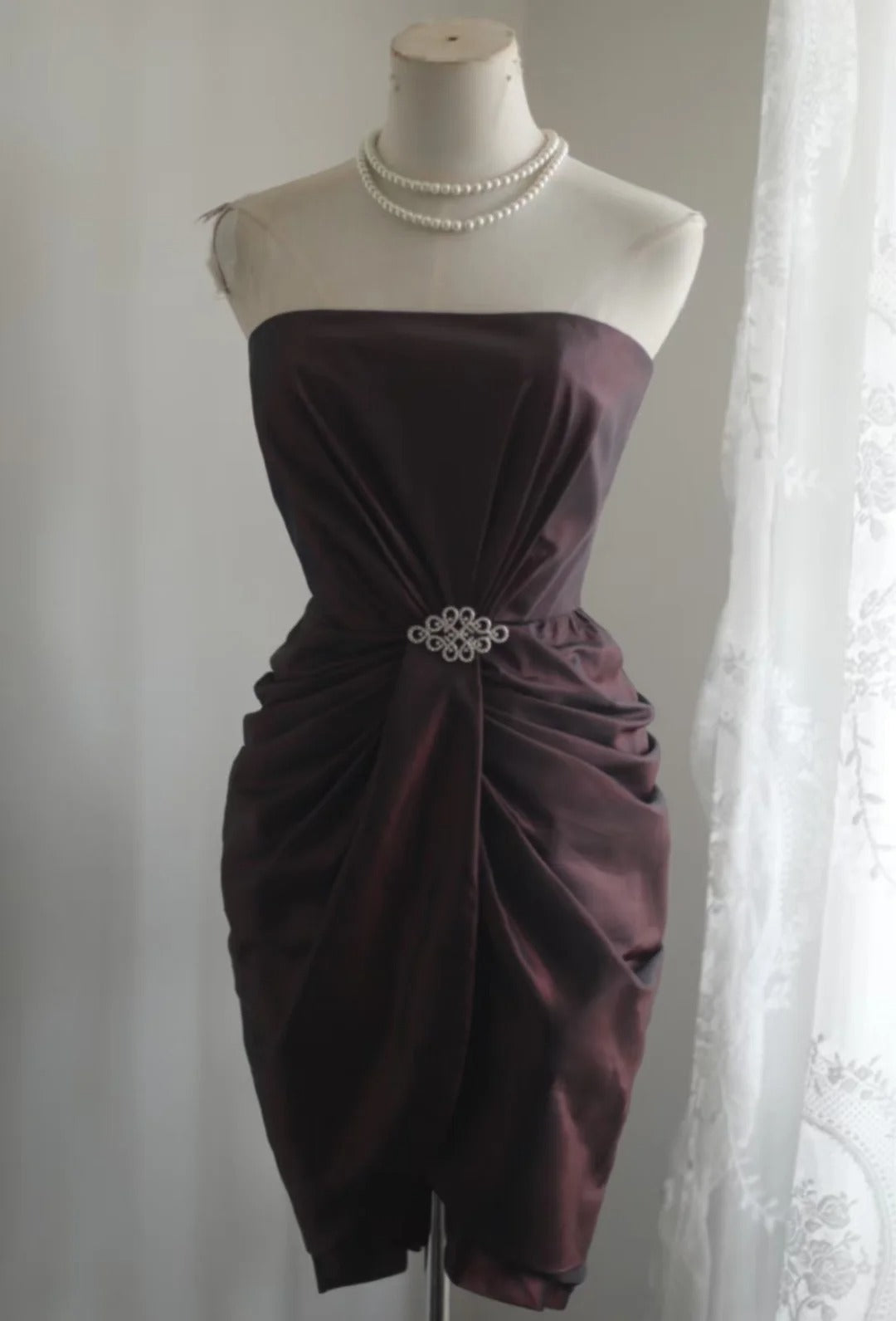 Vintage Homecoming Dress Short Prom Dress Party Dress    cg25979