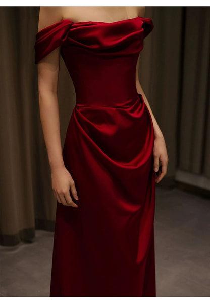 Off-Shoulder Evening Gown Long Prom Evening Formal Dresses       cg25146