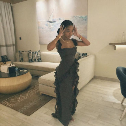 Black Formal Dress Long Evening Party Gowns    cg25852