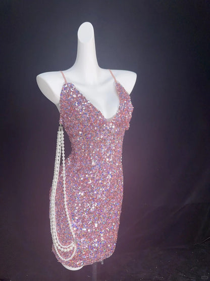 Sexy Sequin Cocktail Dresses Homecoming Dress Short Prom Dress Party Dress    cg26036