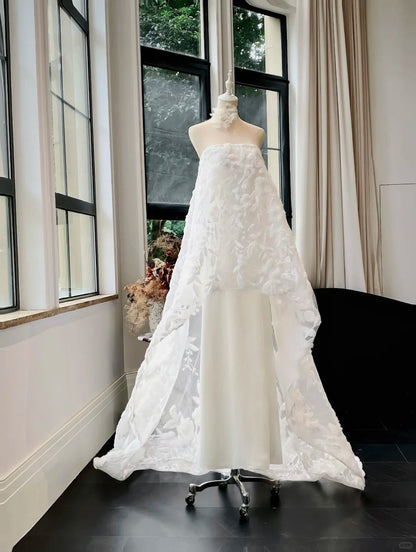 formaldressy--White exquisite lace long elegant fairy wedding prom dress gh5446