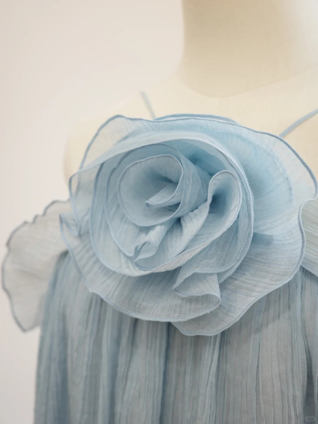 formaldressy-Blue floral halter long backless chiffon party dress wedding guest dress gh5063