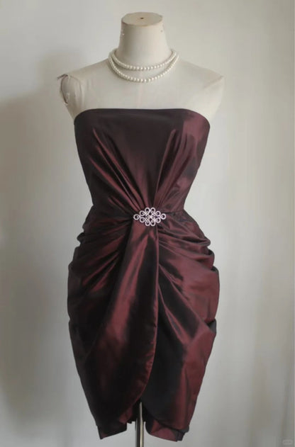Vintage Homecoming Dress Short Prom Dress Party Dress    cg25979