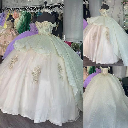 formaldressy-Quinceanera Dresses Princess Long Sweet Prom Dress for 16-Year-Olds gh6299