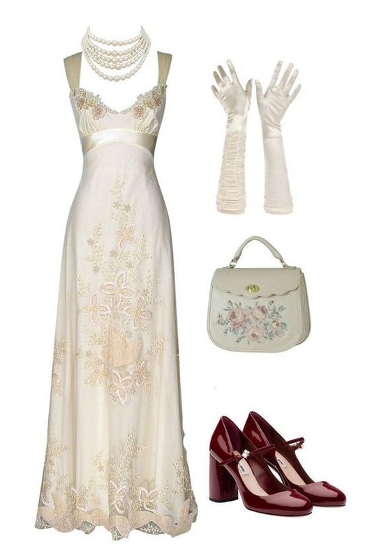 Vintage A Line Straps Satin Long Prom Dress Evening Dress fg8310