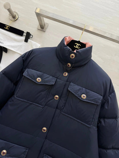 CHANEL 25S COCO NEIGE LONG COAT 483