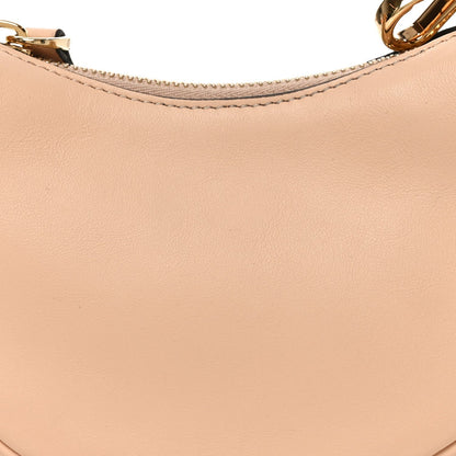 Vitello Grace Matte Nano Fendigraphy Hobo Charm Light Rose