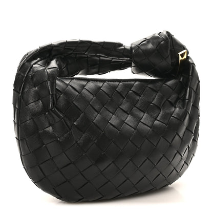 Nappa Intrecciato Mini Jodie Black