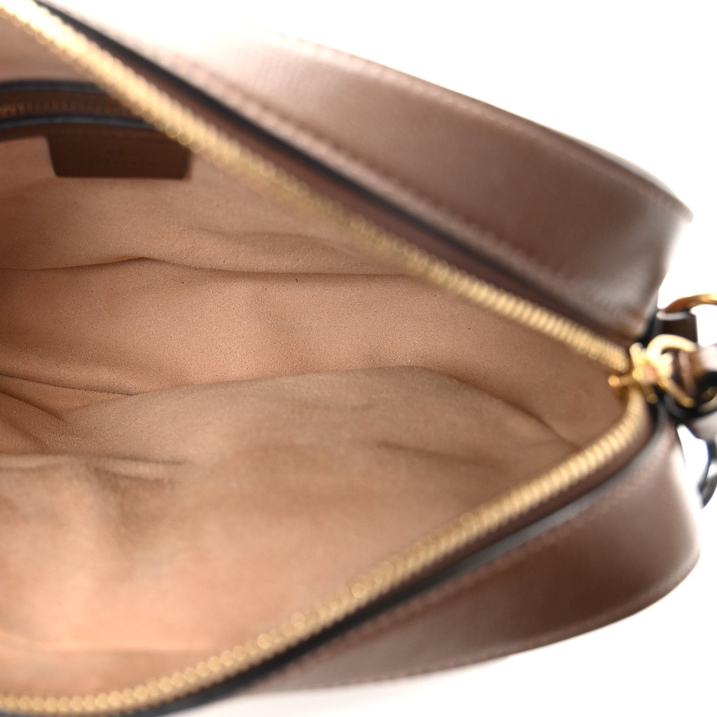 Azalea Calfskin Small Horsebit 1955 Shoulder Bag Brown Sugar