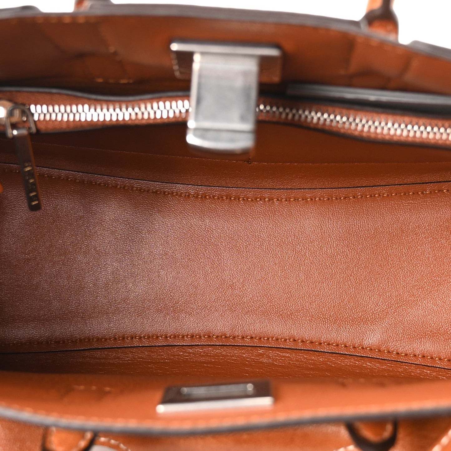Vegetable Tanned Lambskin Mini Bel Air Carry All Bag Tan Cowboy