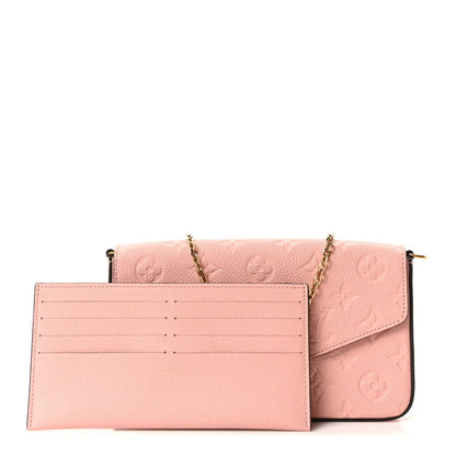 Empreinte Pochette Felicie Chain Wallet Rose Poudre