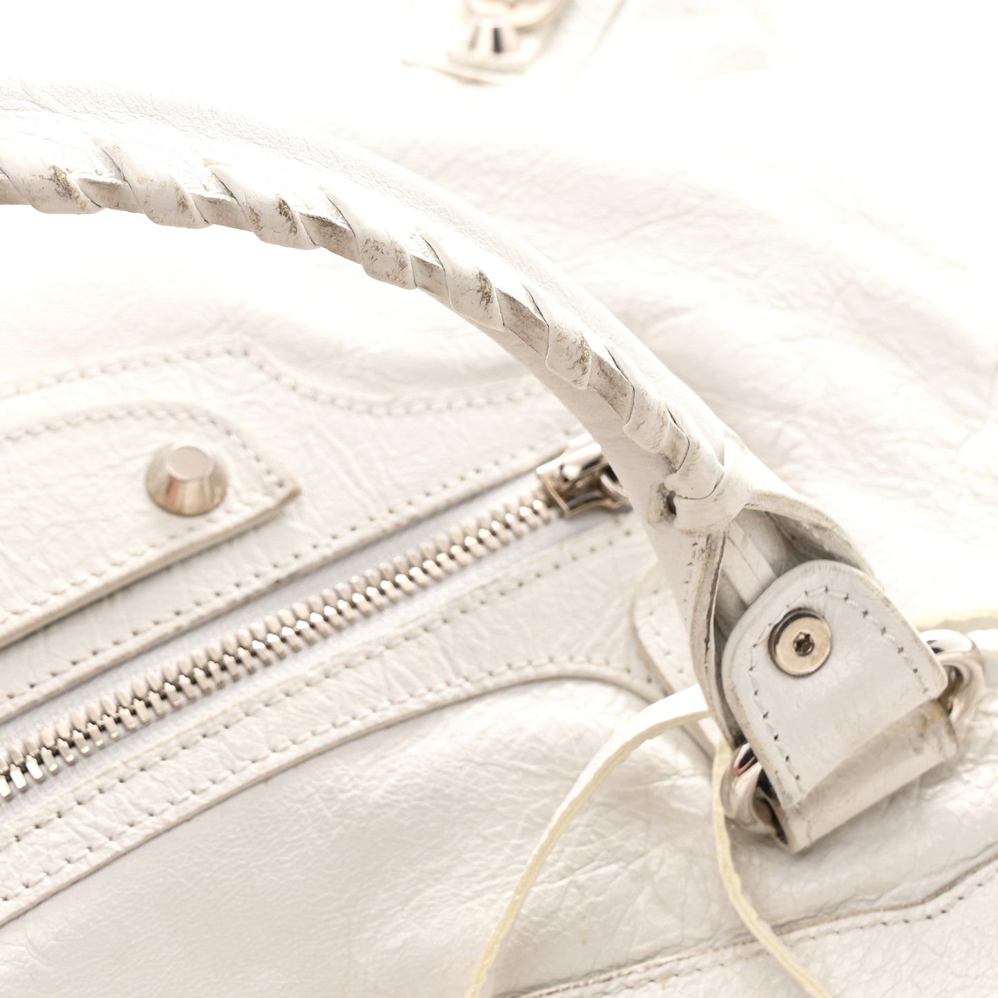 Arena Storico Classic Silver Hardware Medium Le City Optic White