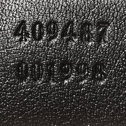Guccissima Small Padlock Shoulder Bag Black