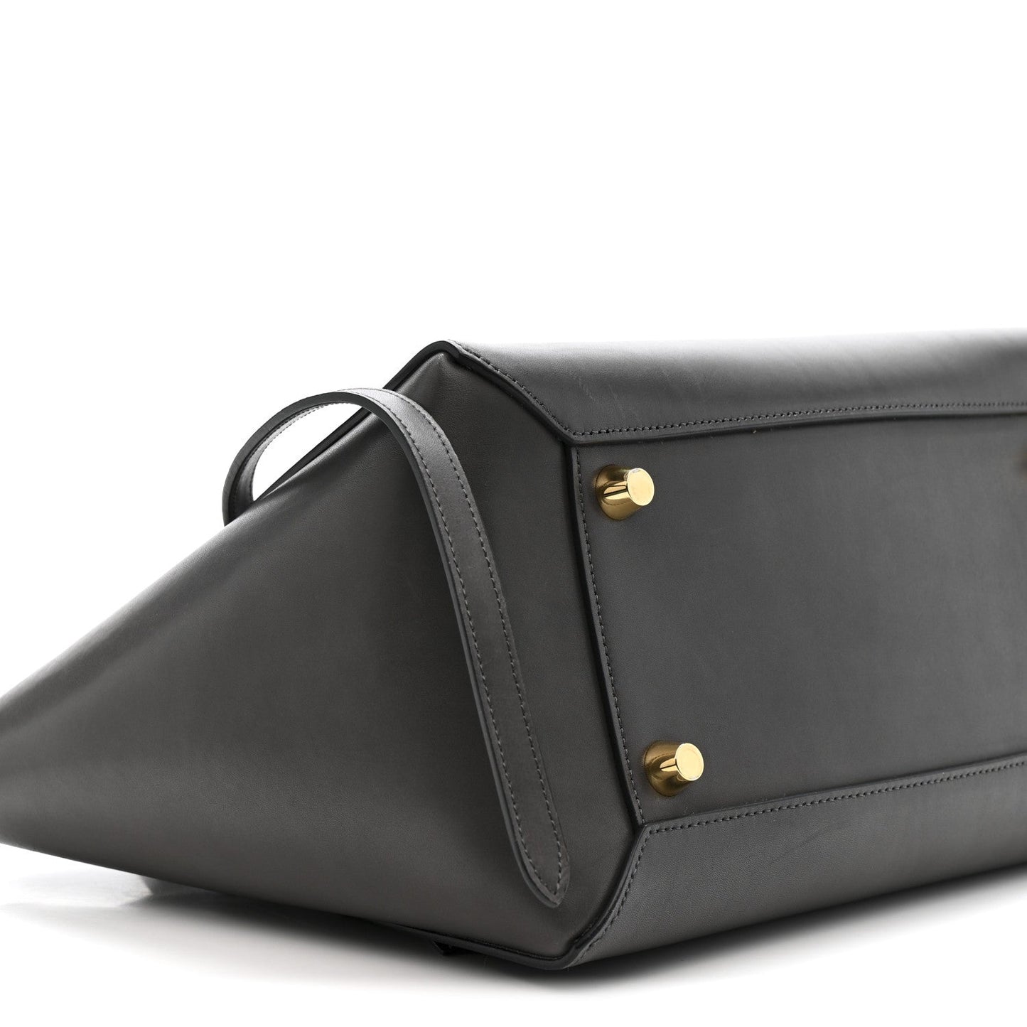 Smooth Calfskin Mini Belt Bag Grey