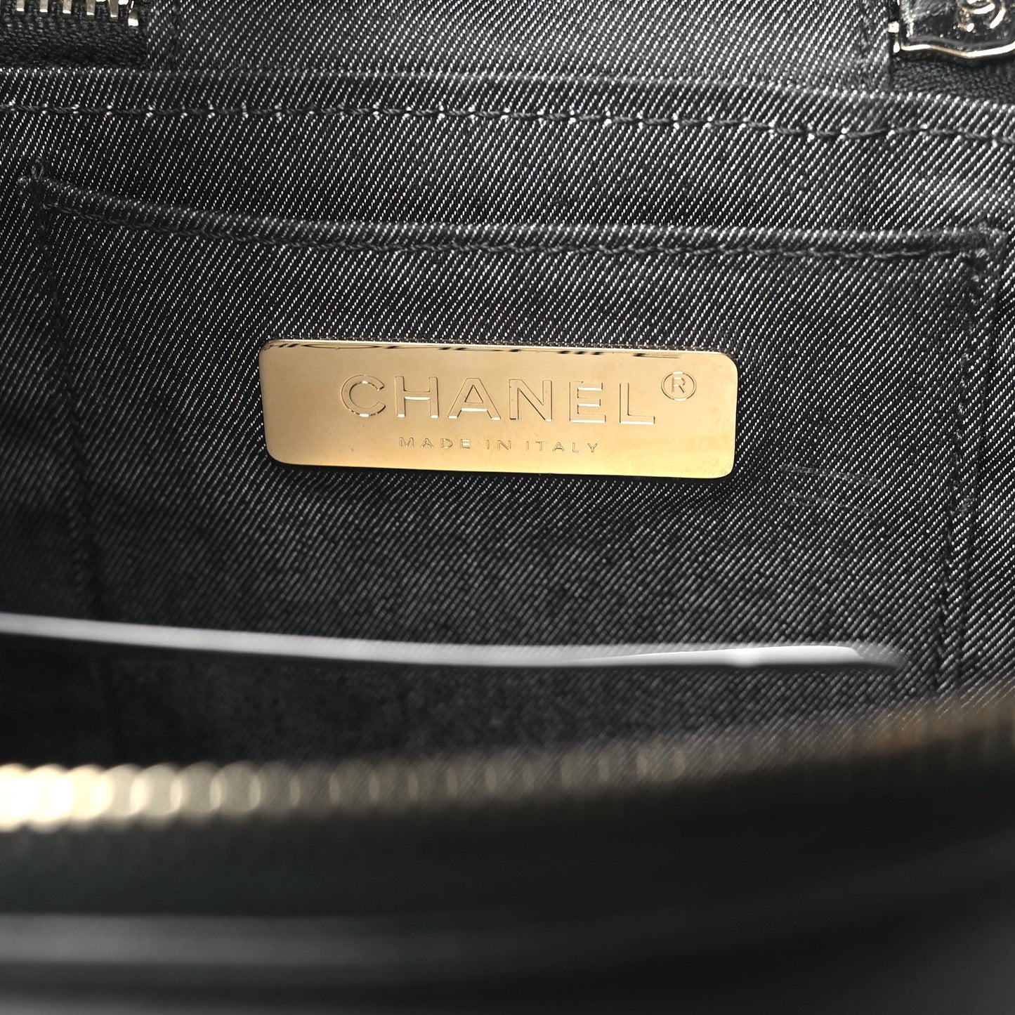 Lambskin Timeless Vanity Cosmetic Case Black