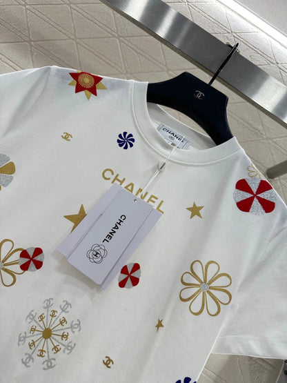 CHANEL 25S PRINTED T-SHIRT 650