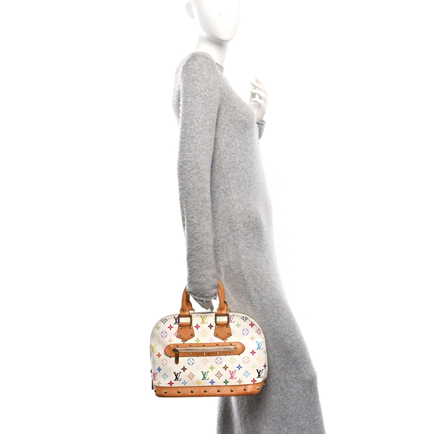 Monogram Multicolor Alma White
