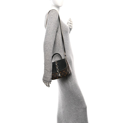 Calfskin Monogram Chain It Bag PM Black