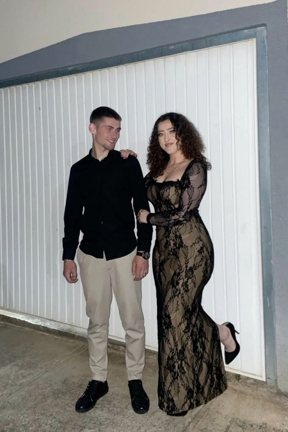 formaldressy-__Black Lace Long Dress gh6260