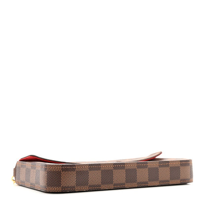 Damier Ebene Pochette Felicie Chain Wallet