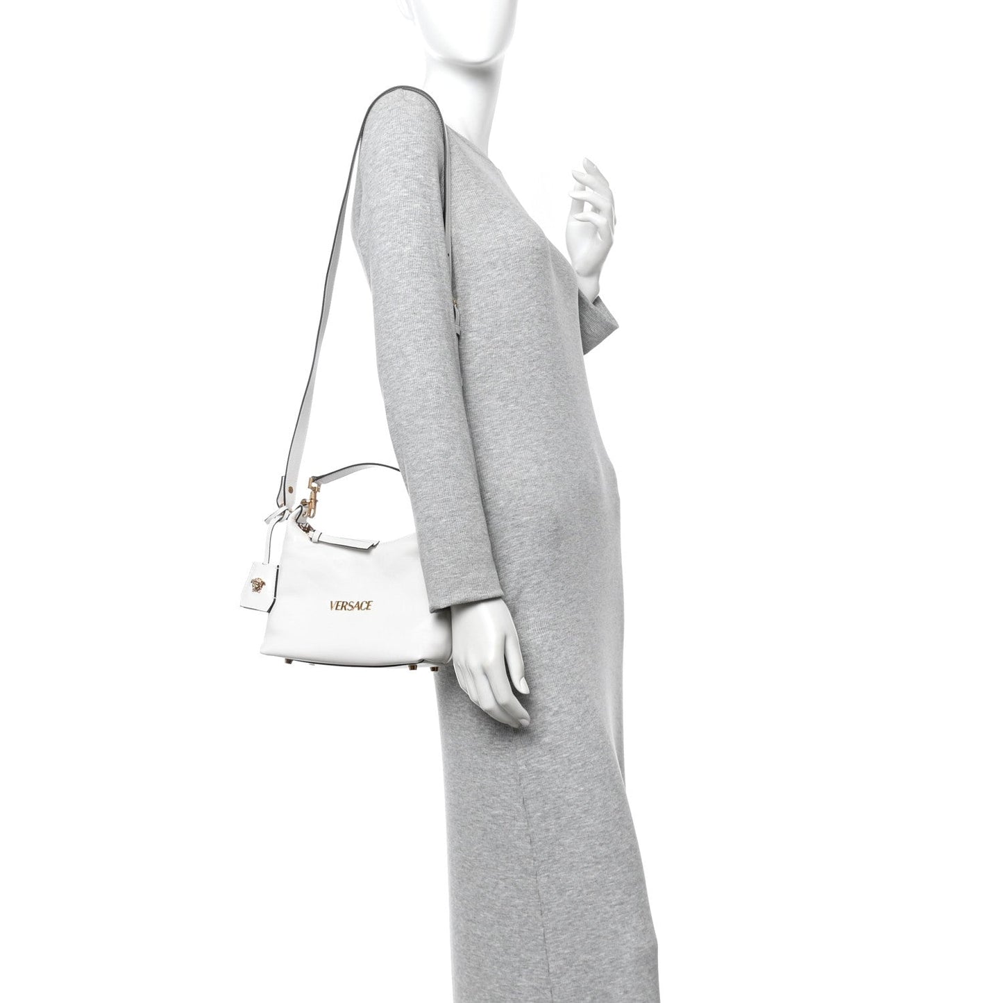 Nappa Logo Tag Hobo White
