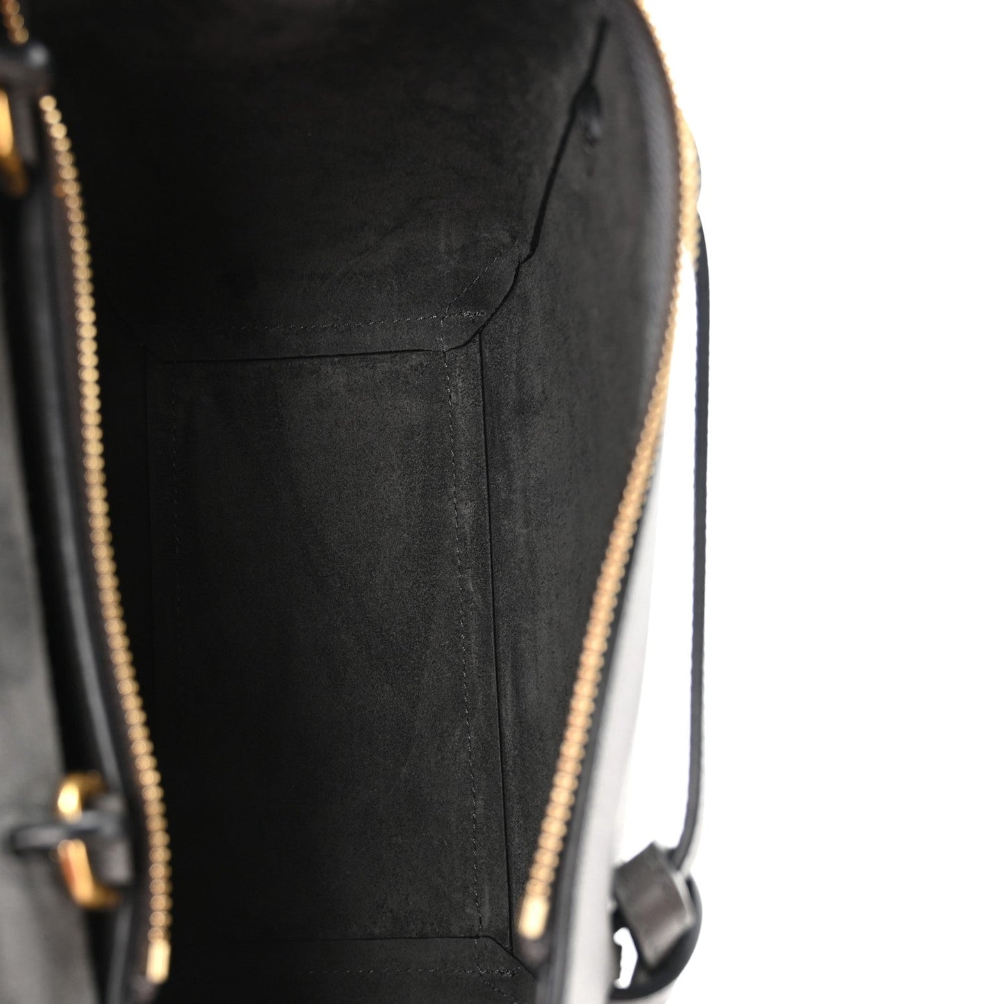 Grained Calfskin Nano Belt Bag Grey
