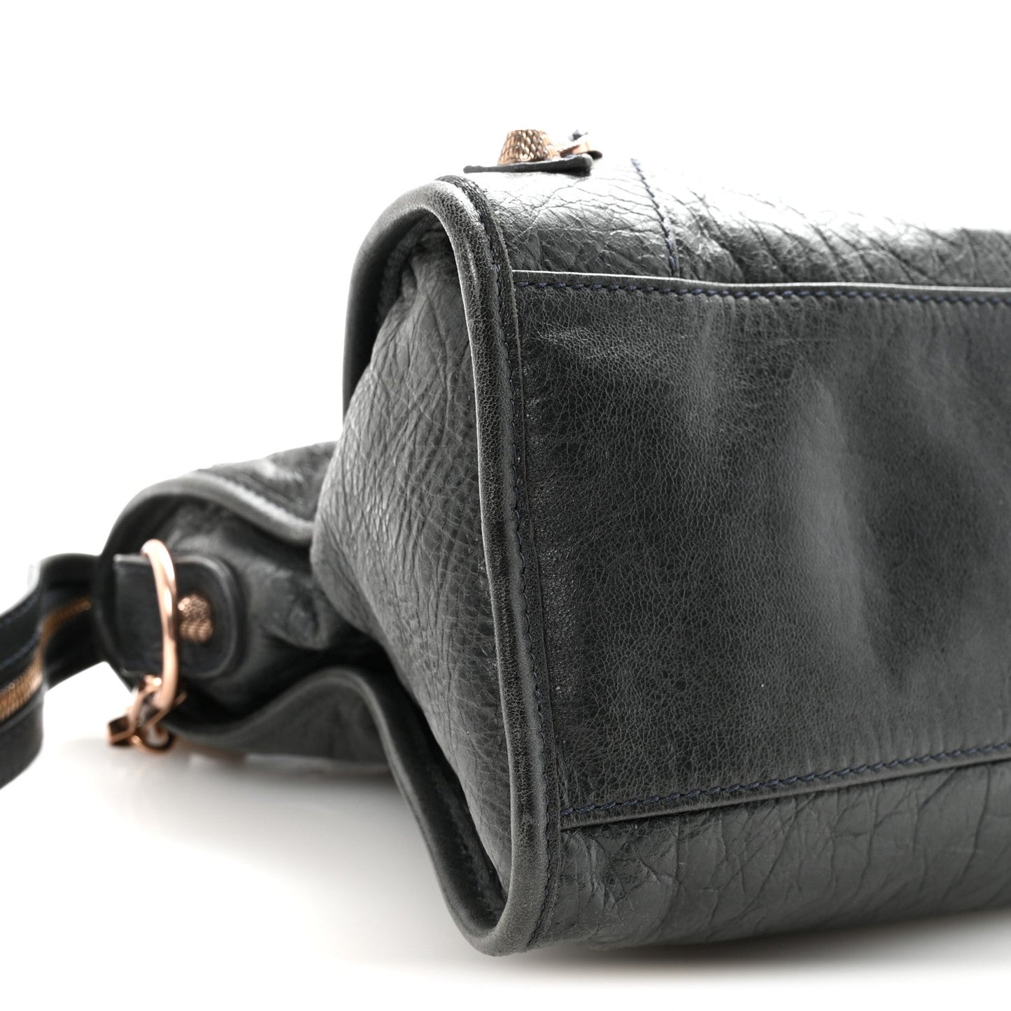 Agneau Giant 12 Rose Gold Hardware City Anthracite