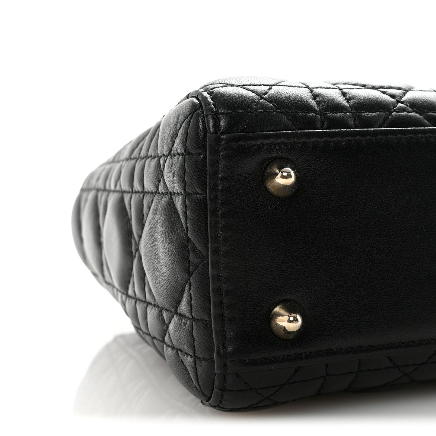 Lambskin Cannage Small My ABCDior Lady Dior Black