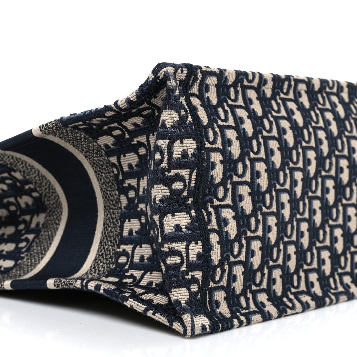 Oblique Medium Book Tote Blue Multicolor