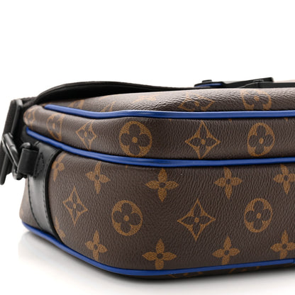 Monogram Macassar S Lock Messenger Blue