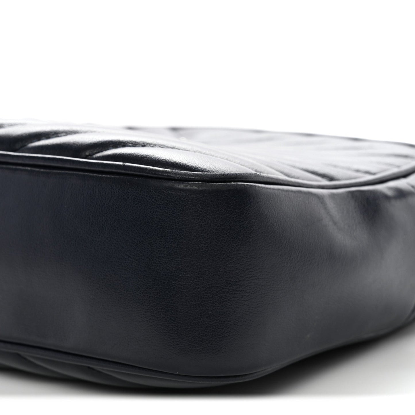 Calfskin Matelasse Monogram Lou Camera Bag Navy