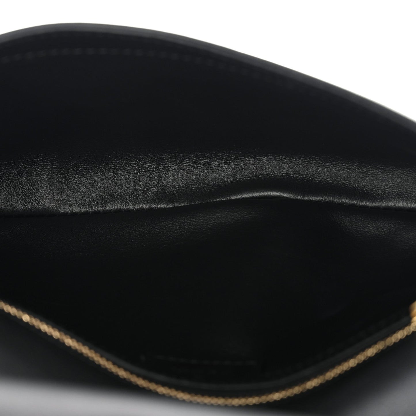 Roxy Calfskin Blondie Chain Shoulder Flap Bag Black