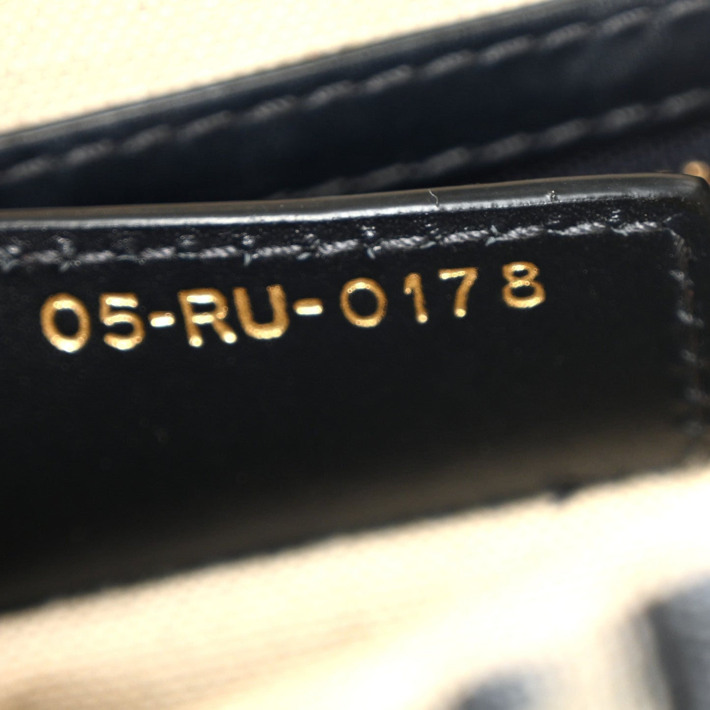 Oblique Saddle Bag Blue