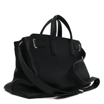 Icons Calfskin Medium Normandie Tote Black