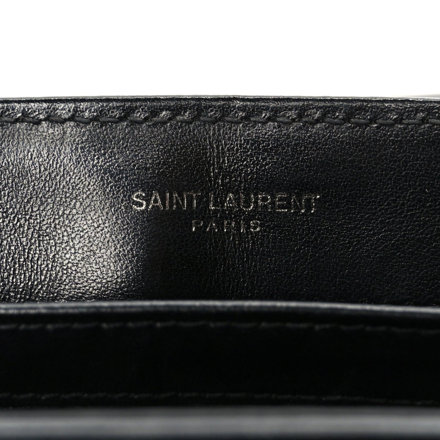 Calfskin Y Quilted Monogram Monochrome Toy Loulou Crossbody Bag Black