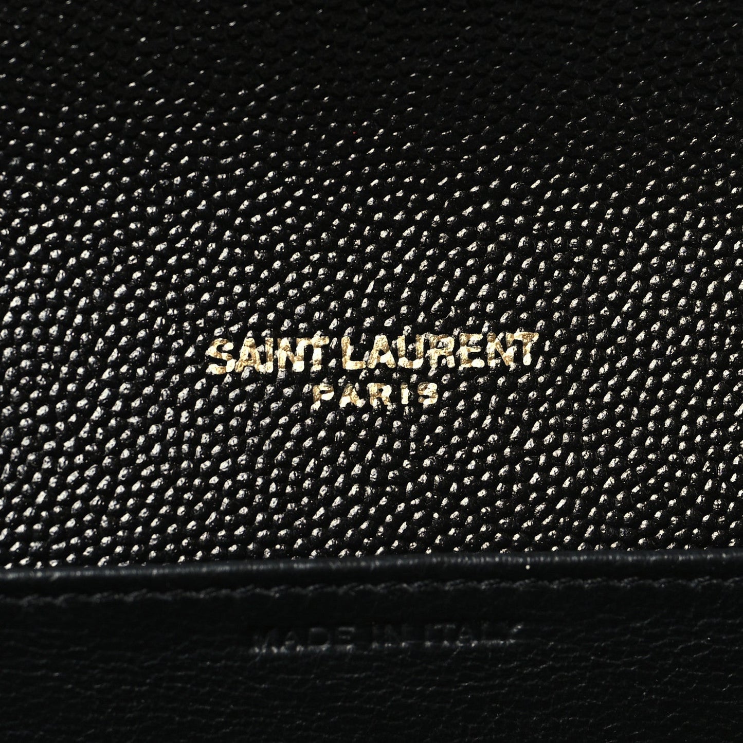 Grain de Poudre Uptown Chain Wallet Black
