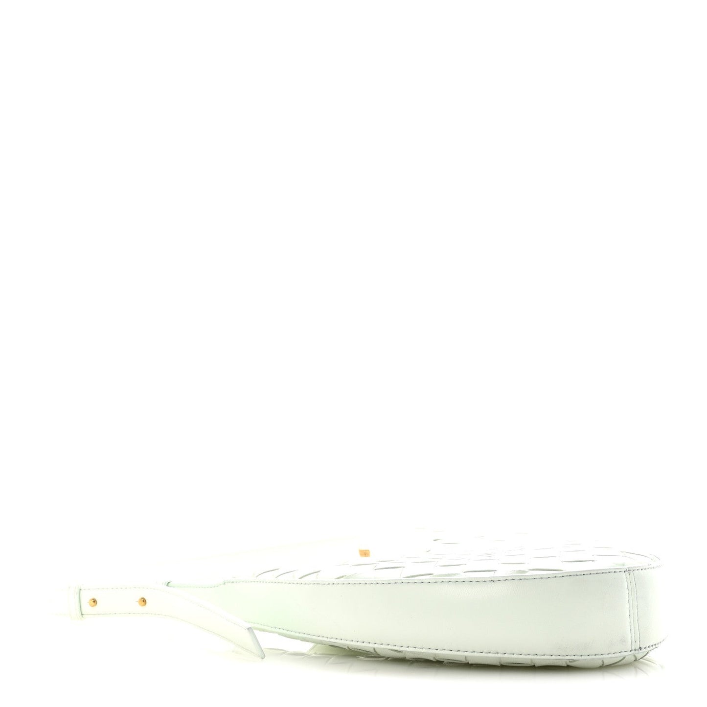 Nappa Intrecciato Small Drop Shoulder Bag Glacier