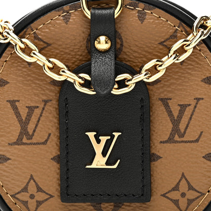Reverse Monogram Boite Chapeau Necklace