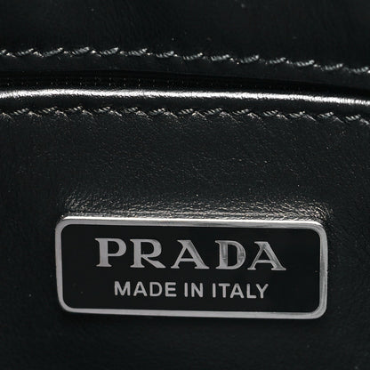 Spazzolato Cleo Shoulder Bag Black