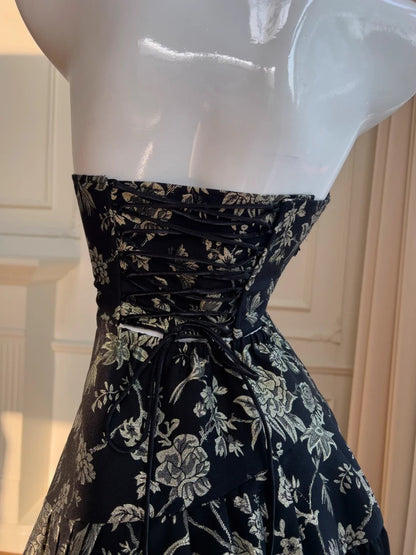 Halter Vintage Evening Dresses,Sleeveless Party Gowns  cg25487