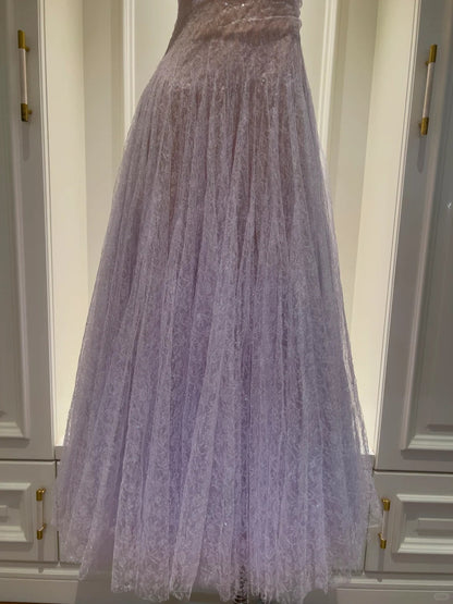 formaldressy--Purple fantasy long chiffon prom dress gh5581