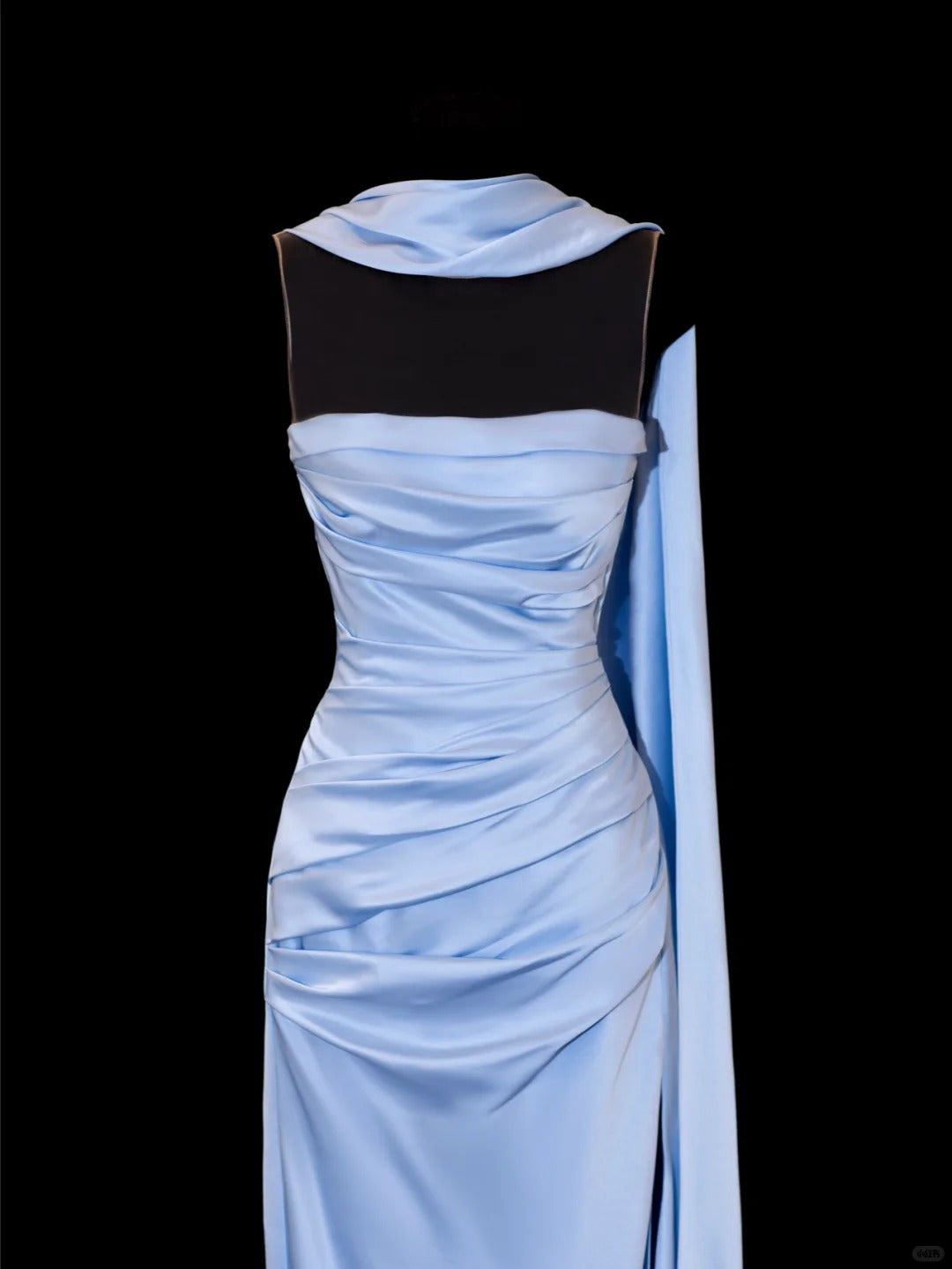 formaldressy-Blue exquisite beading fashion long satin prom dress evening dress party dress gh5379