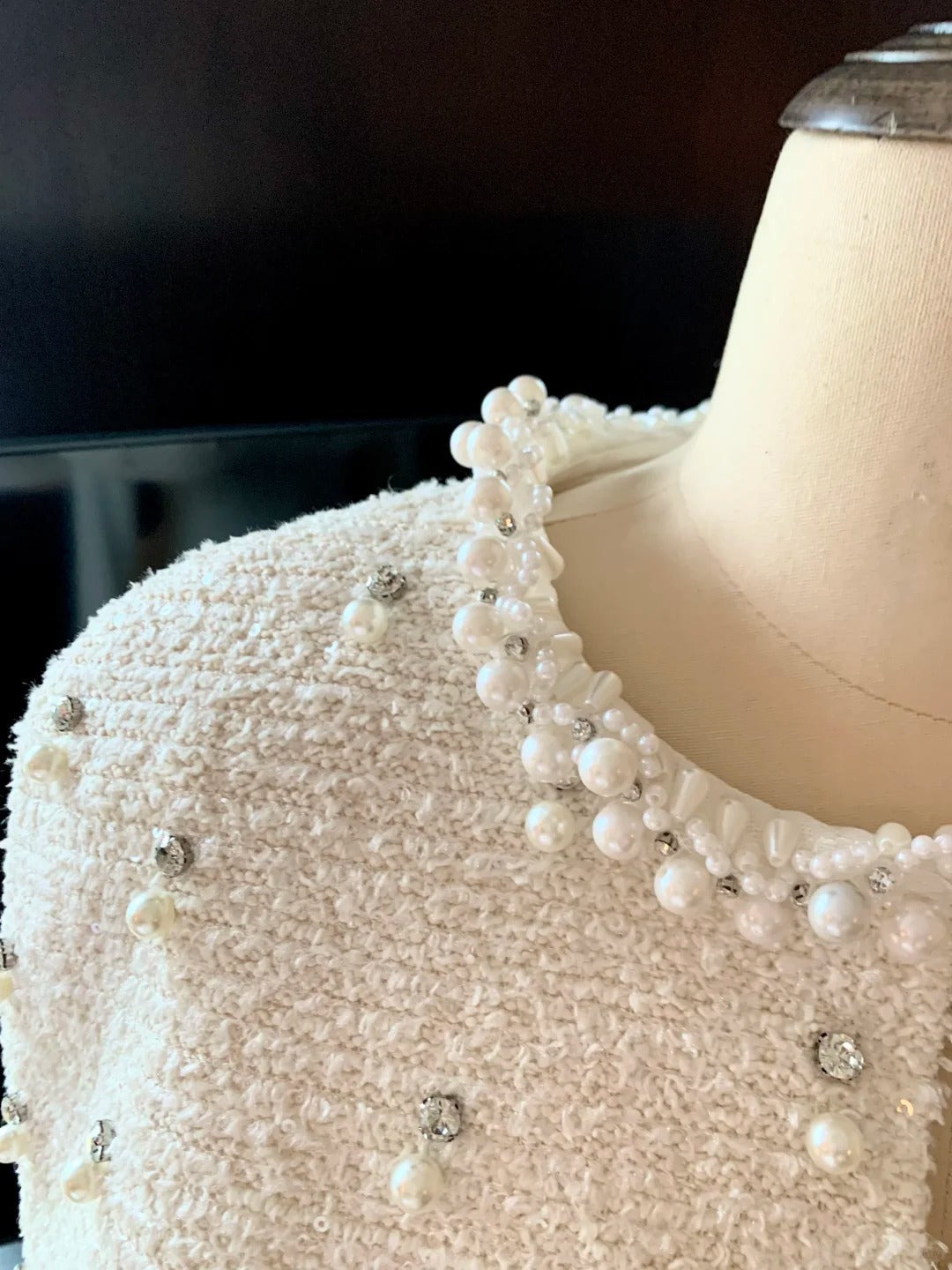 formaldressy-White short chiffon princess homecoming dress birthday party dress eighth grade dress French little princess ballet skirt gh5296
