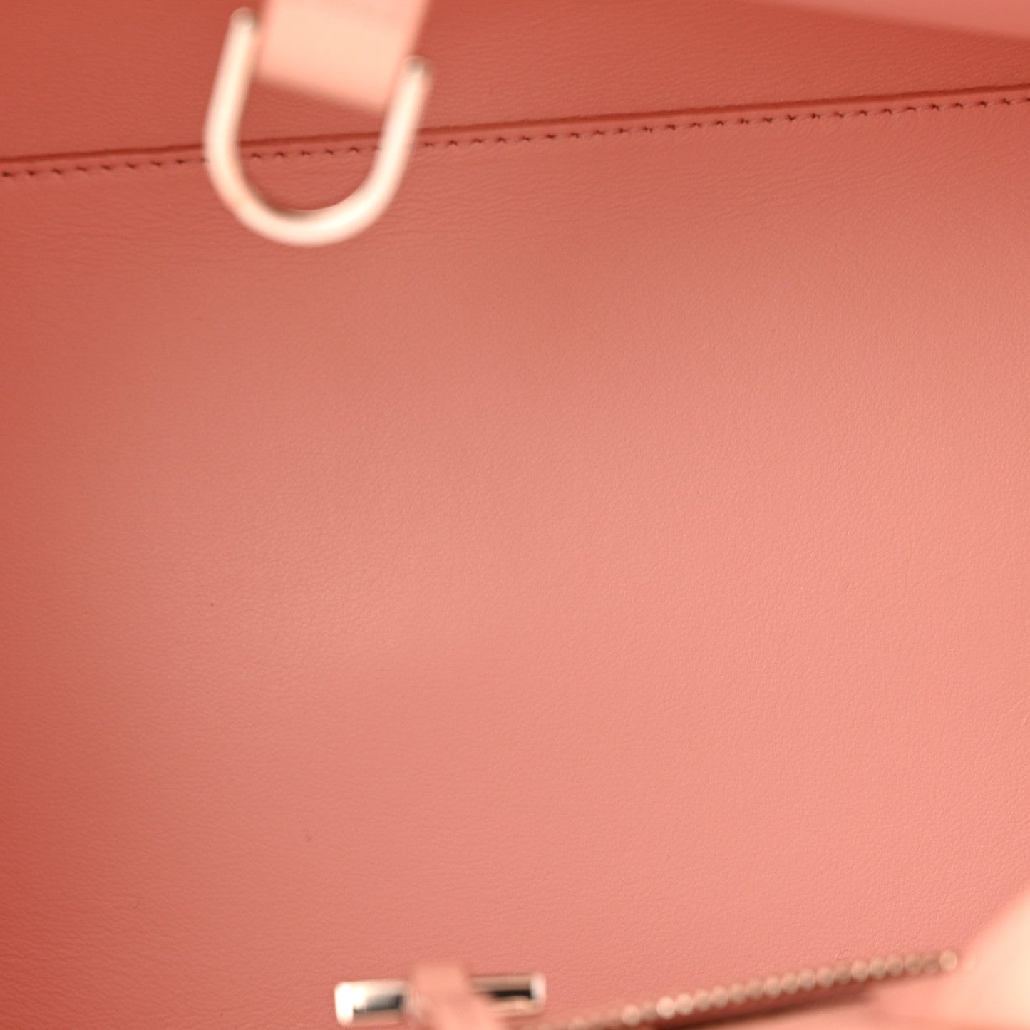 Calfskin Medium Hug Bag Pink