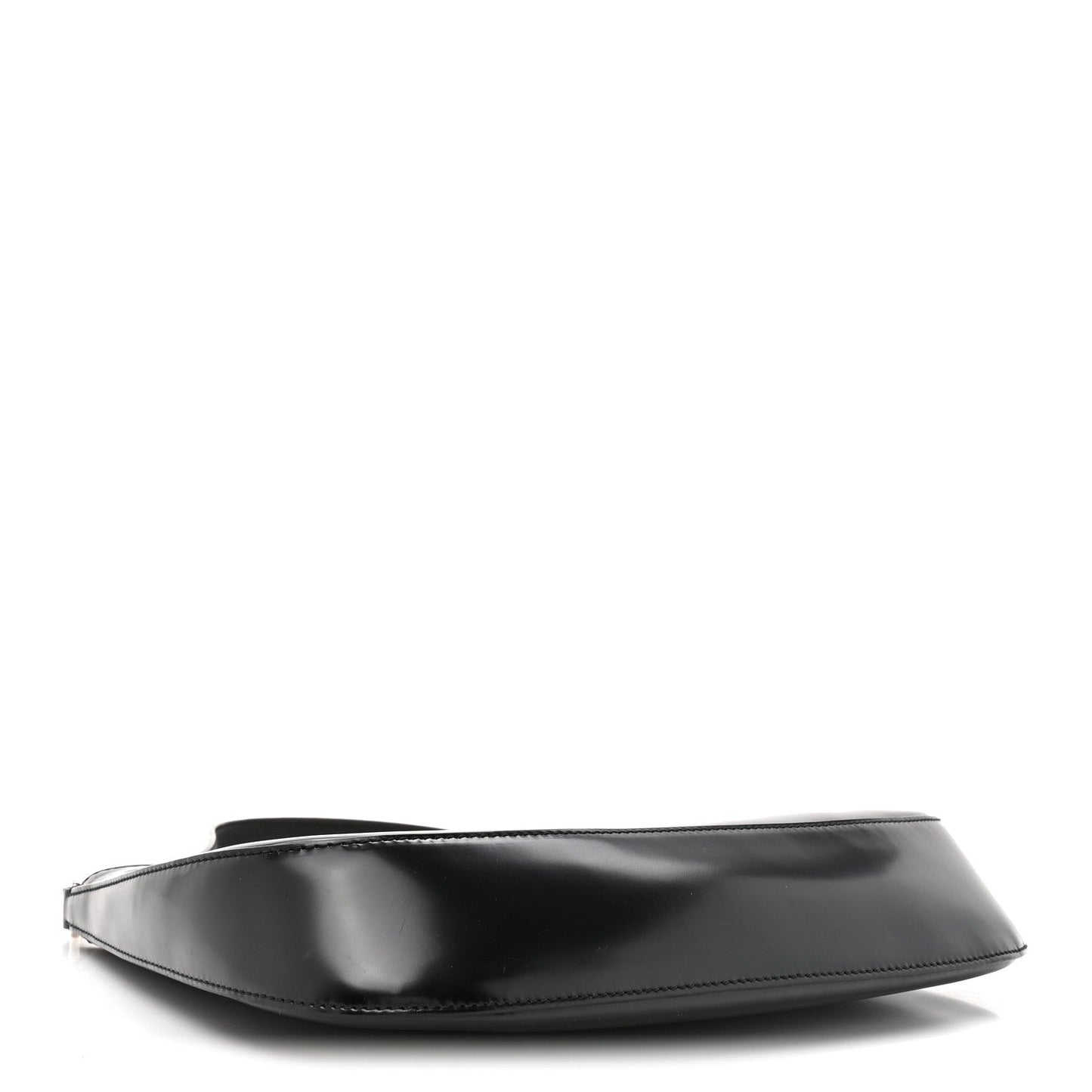 Spazzolato Cleo Shoulder Bag Black