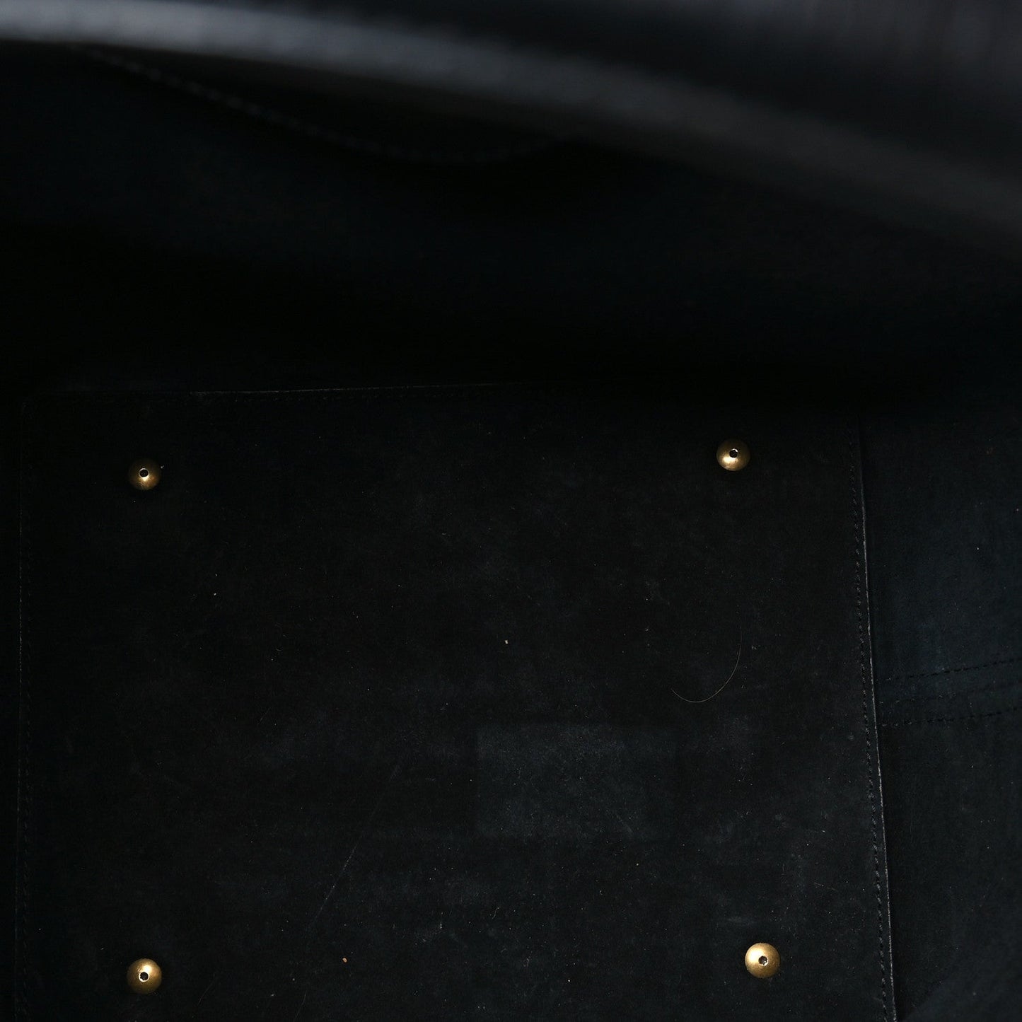 Smooth Shiny Calfskin Monogram Le 37 Bucket Bag Black