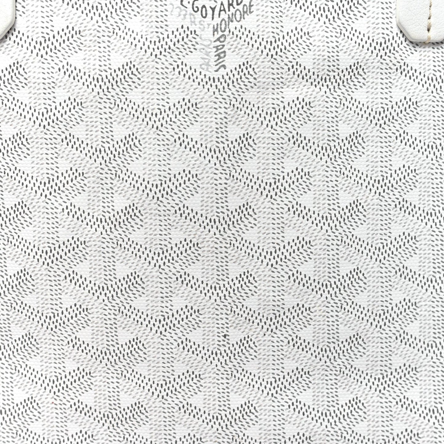 Goyardine Saint Louis PM White