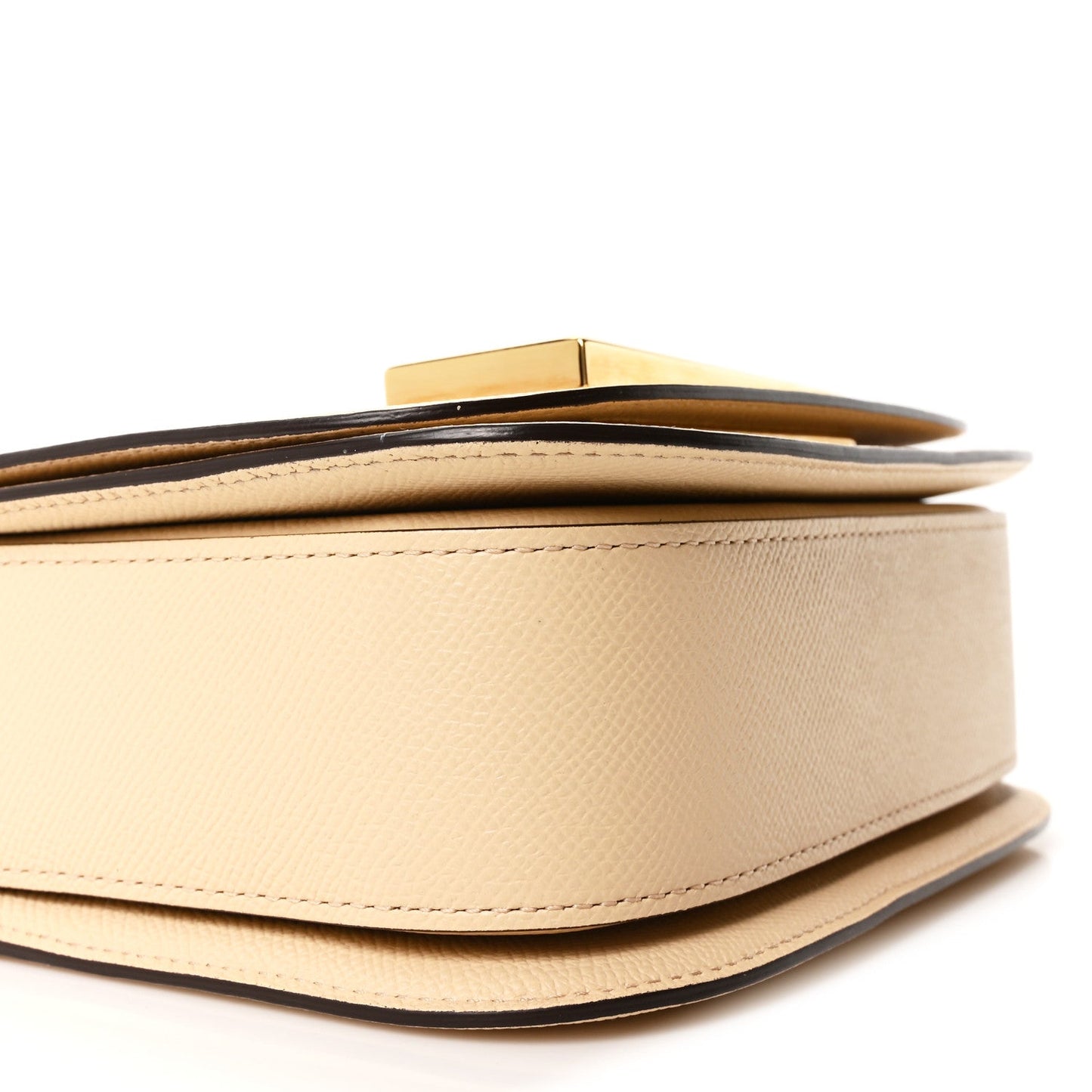 Alpina Calfskin Lingot Crossbody Dune
